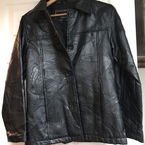 Leather jacket